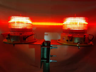 Double solar 10cd aviation light